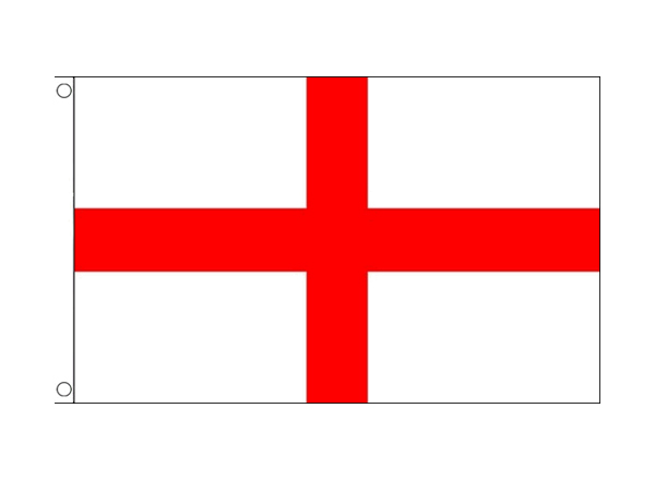 Additional Image of St Georges Cross Flag 5' x 3' [CLICK TO VIEW]
